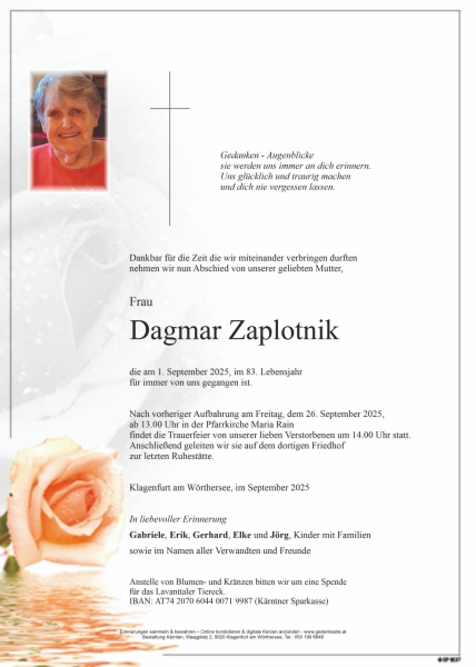 Parte von Dagmar Zaplotnik