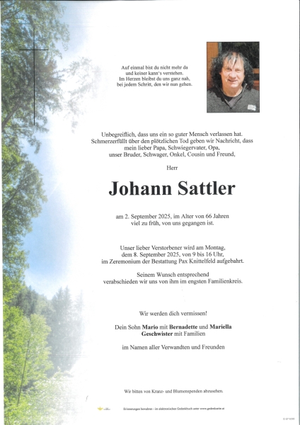 Parte Johann  Sattler