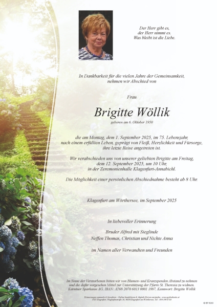 Parte von Brigitte Wöllik