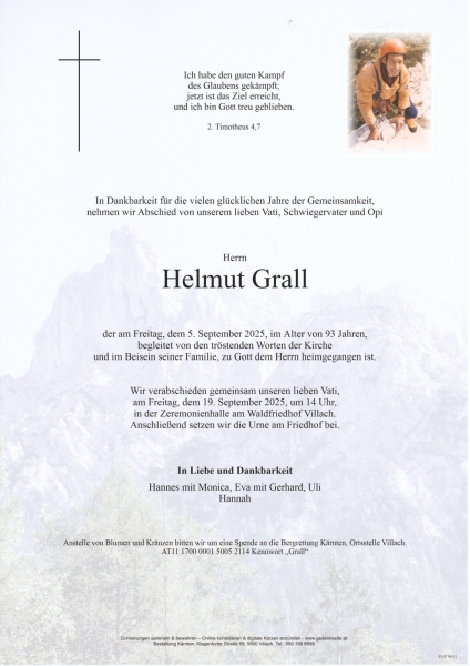 Parte von Helmut Grall