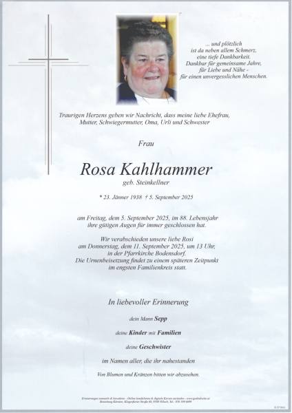 Parte von Rosa Kahlhammer