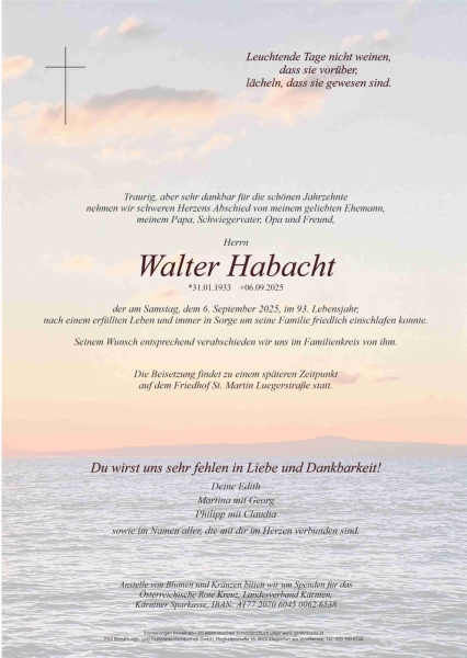 Parte von Walter  Habacht