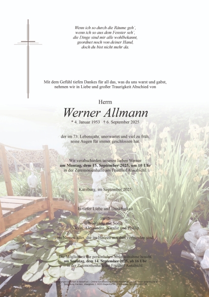 Parte von Werner Allmann