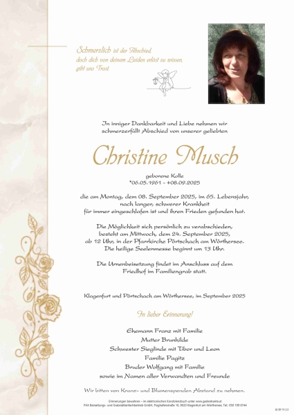 Parte Christine  Musch