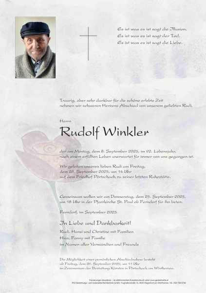 Parte von Rudolf  Winkler