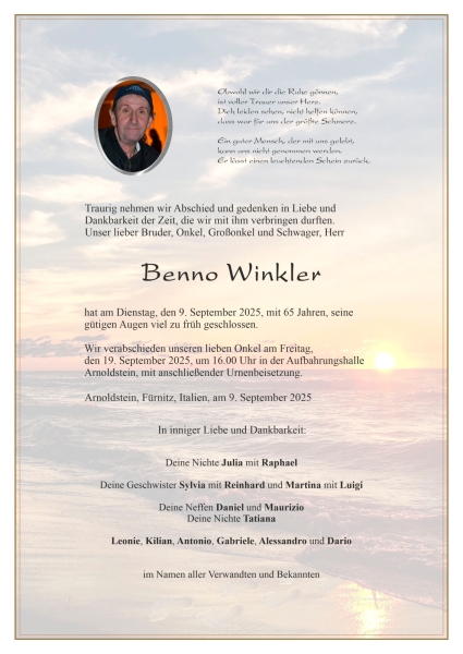 Parte Benedikt Winkler