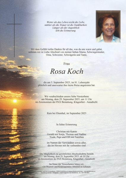 Parte von Rosa Koch