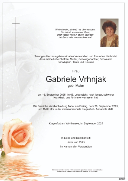 Parte von Gabriele Vrhnjak