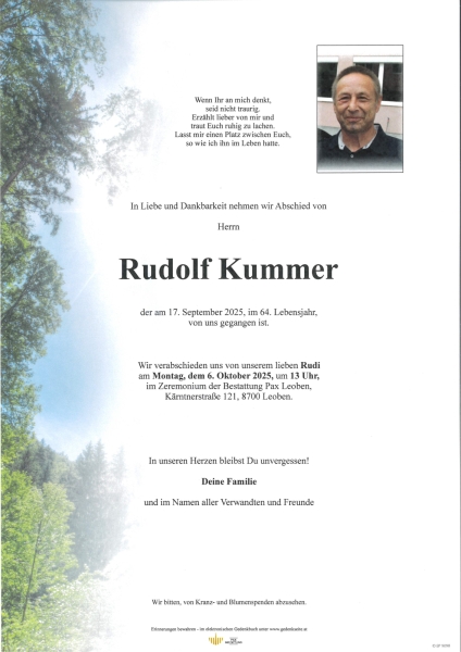 Parte Rudolf  Kummer