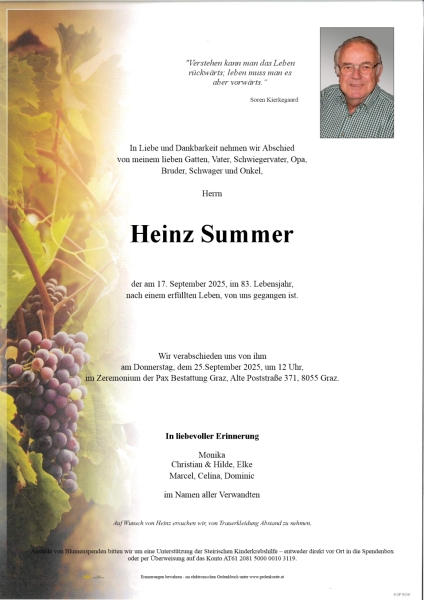 Parte Heinz Summer