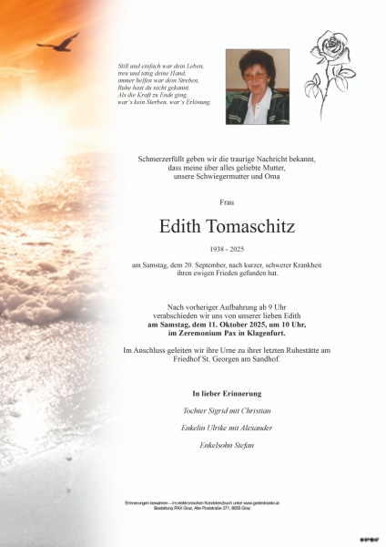 Parte Edith Tomaschitz
