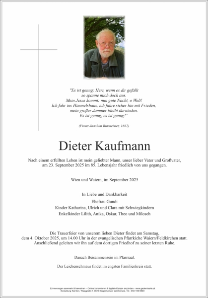 Parte Dieter Kaufmann