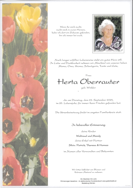 Parte Herta Oberrauter