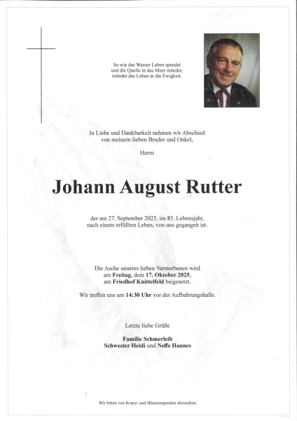 Parte Johann August Rutter