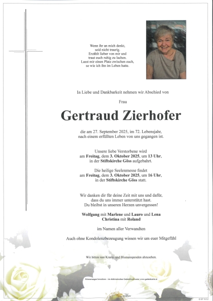 Parte Gertraud Zierhofer