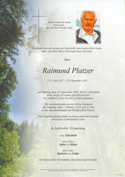 Parte Raimund Platzer