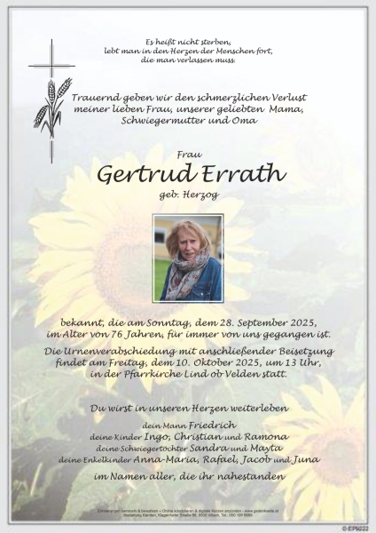 Parte Gertrud Errath