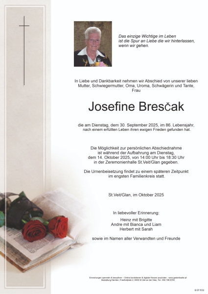 Parte von Josefine Brescak