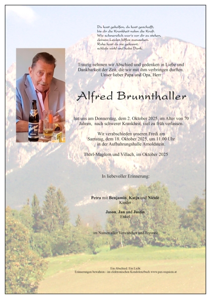 Parte Alfred Brunnthaller