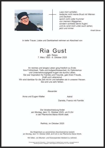 Parte von Ria Gust