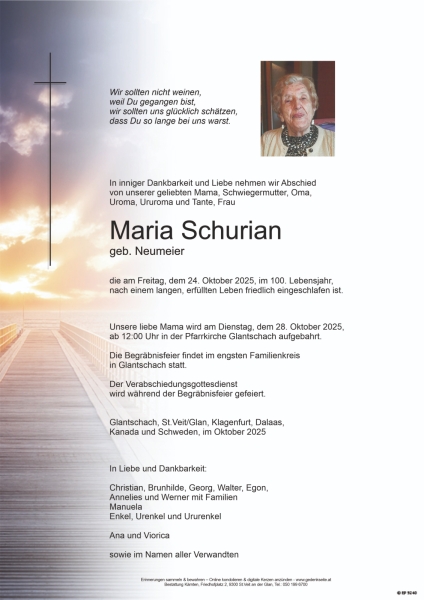 Parte Maria Schurian
