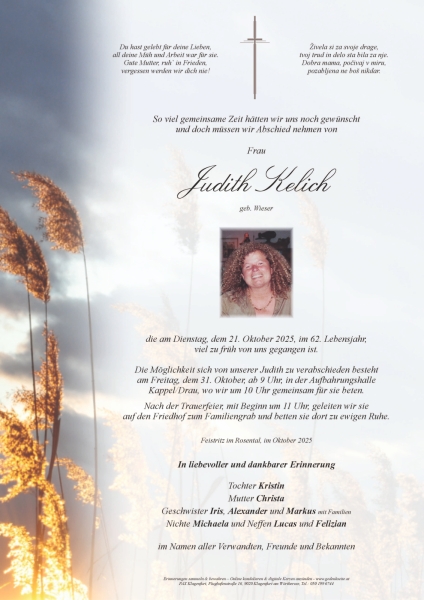 Parte Judith Kelich