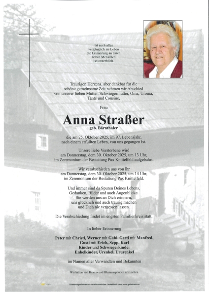 Parte von Anna Straßer