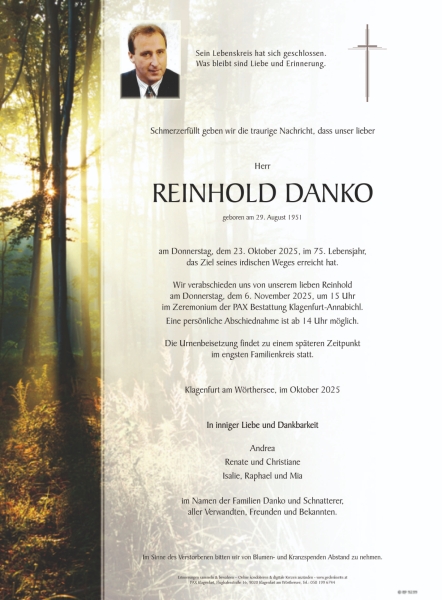 Parte Reinhold Leopold Danko