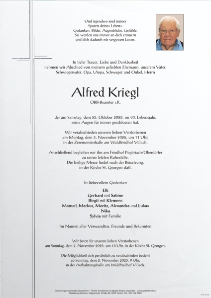 Parte Alfred Kriegl