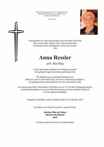 Parte von Anna Ressler