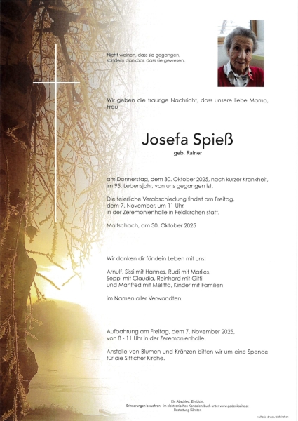 Parte Josefa Spieß