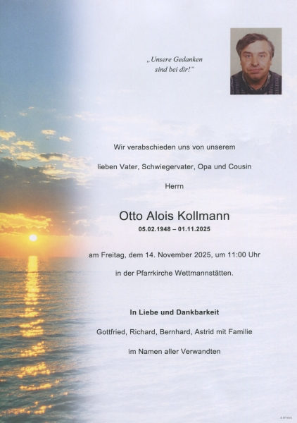Parte von Otto Alois Kollmann