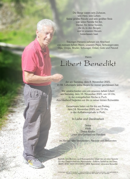 Parte Liberatus Benedikt