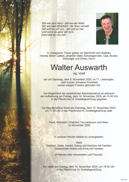 Parte Walter Auswarth