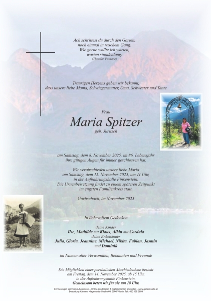 Parte Maria Spitzer