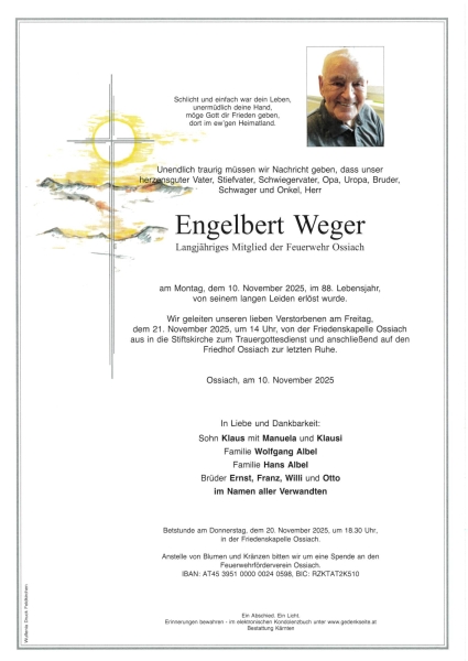 Parte Engelbert  Weger