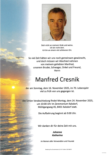 Parte Manfred Cresnik