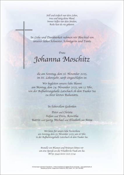 Parte Johanna Moschitz