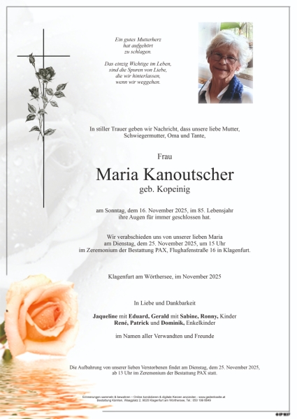 Parte Maria  Kanoutscher