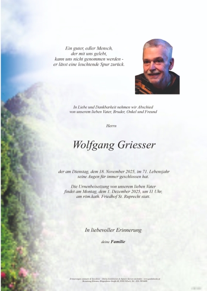 Parte Wolfgang  Griesser