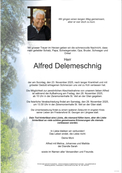 Parte Alfred Delemeschnig