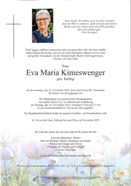 Parte Eva Maria Kimeswenger