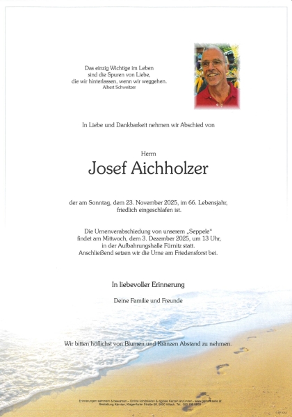 Parte Josef  Aichholzer