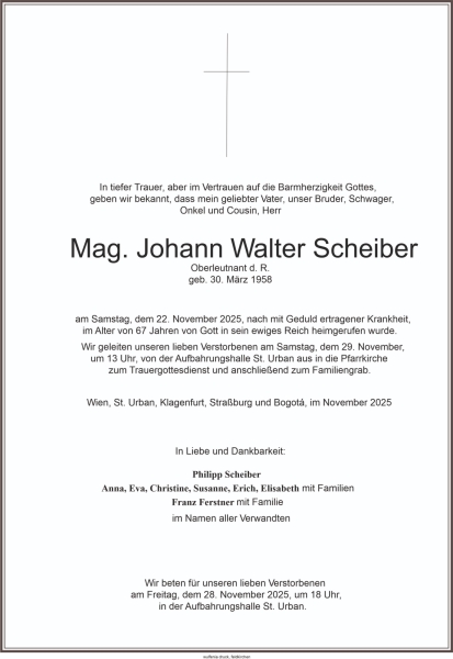 Parte Johann Walter Scheiber