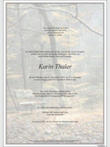 Parte Karin Thaler