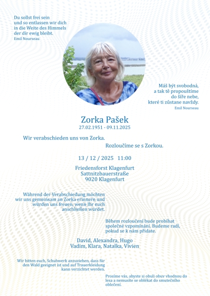 Parte Zorka Pašek