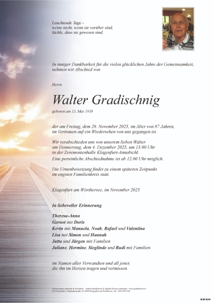 Parte Walter Gradischnig