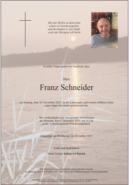 Parte Franz  Schneider