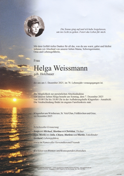 Parte Helga Weissmann