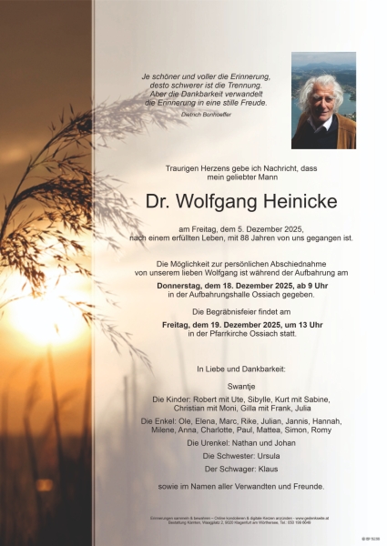 Parte Wolfgang  Heinicke